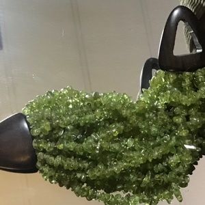 Peridot bracelet